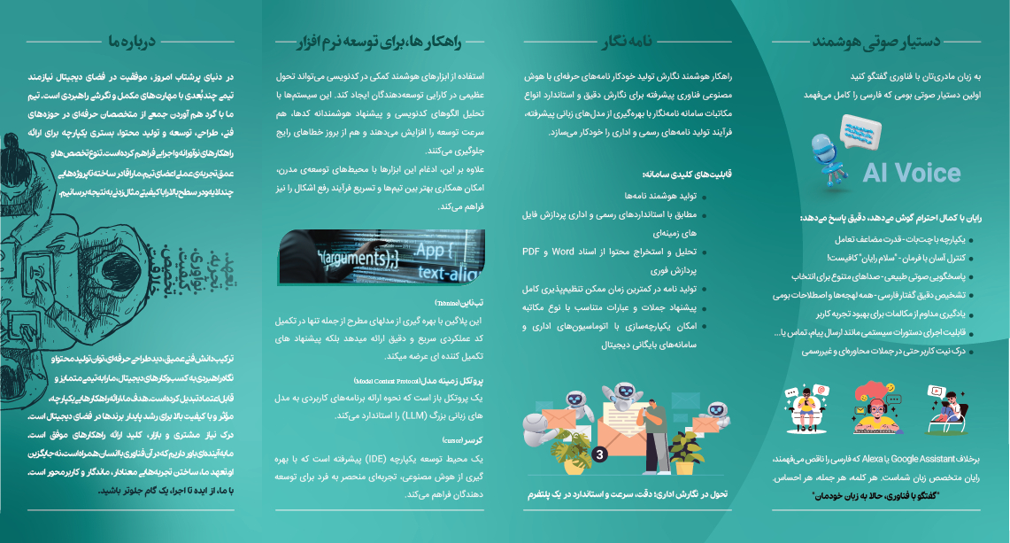 کاتالوگ هوش مصنوعی رایان بهمن پرداز